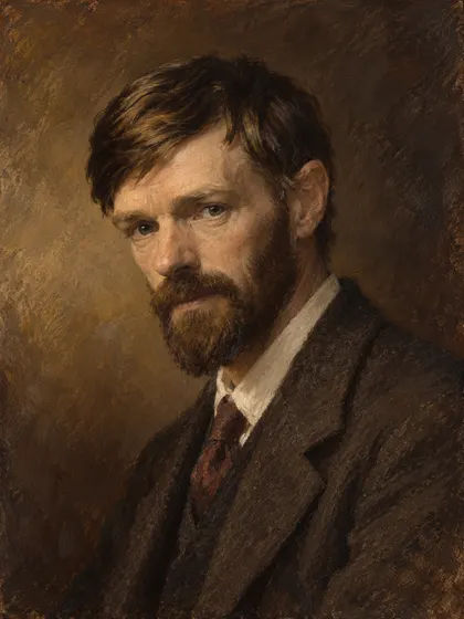 Artistic interpretation of D. H. Lawrence
