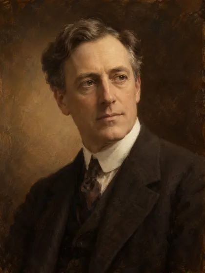 Artistic interpretation of William John Locke