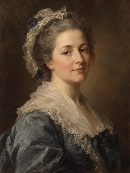 Artistic interpretation of Jeanne-Marie Leprince de Beaumont