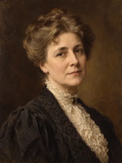 Artistic interpretation of Amelia E. Barr