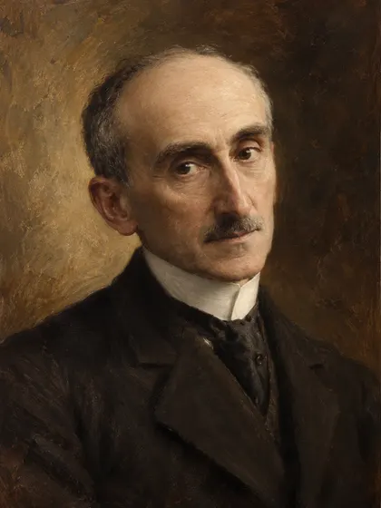 Artistic interpretation of Henri Bergson