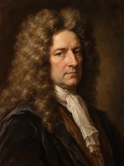 Artistic interpretation of Daniel Defoe