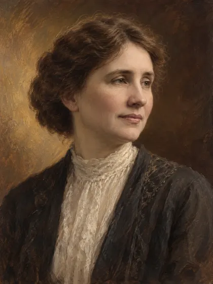 Artistic interpretation of Helen Keller