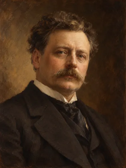 Artistic interpretation of Alexander Lange Kielland