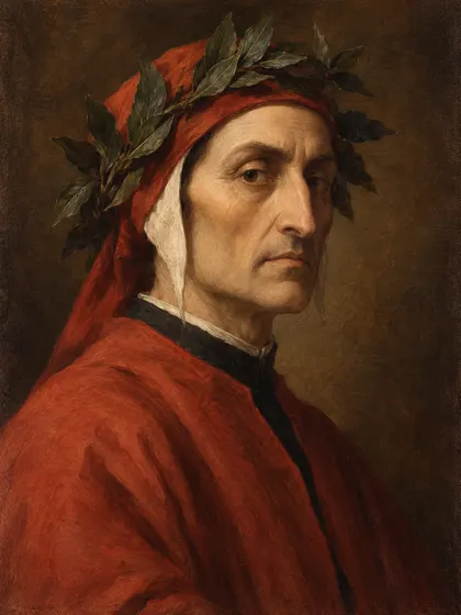 Artistic interpretation of Dante Alighieri