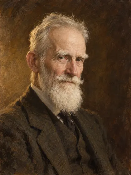 Artistic interpretation of Bernard Shaw