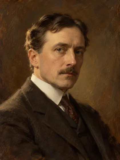 Artistic interpretation of Guy Thorne