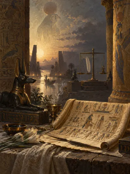 Symbolic literary illustration for Author not supplied