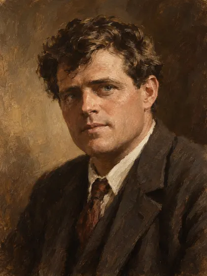 Artistic interpretation of Jack London