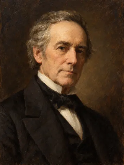 Artistic interpretation of John Austin Stevens