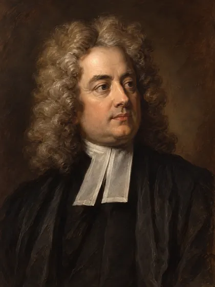 Artistic interpretation of Jonathan Swift