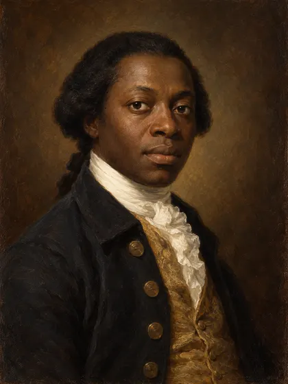 Artistic interpretation of Olaudah Equiano