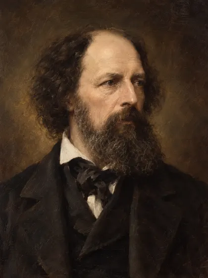 Artistic interpretation of Baron Alfred Tennyson Tennyson