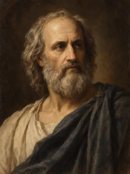 Artistic interpretation of Euripides