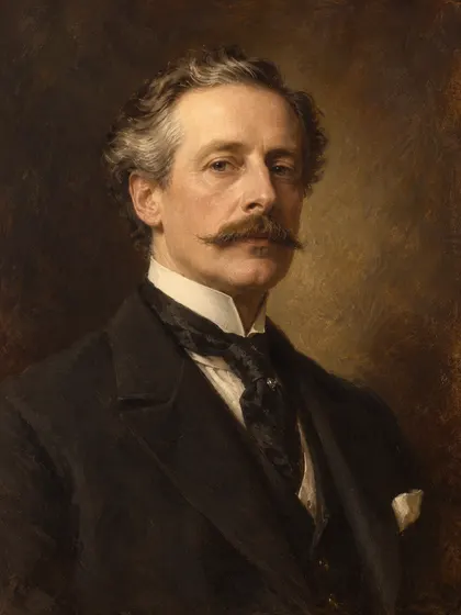 Artistic interpretation of Ward McAllister