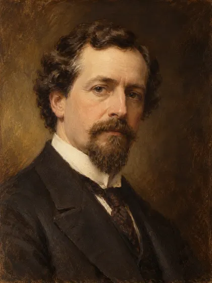 Artistic interpretation of Justin H. McCarthy