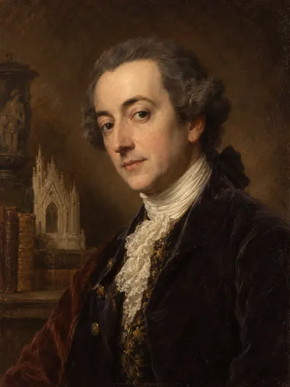 Artistic interpretation of Horace Walpole