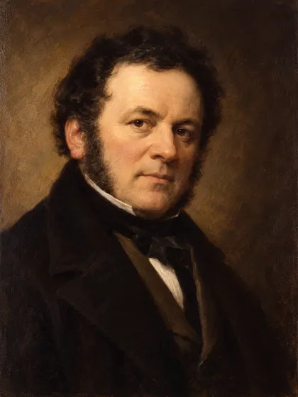 Artistic interpretation of Stendhal
