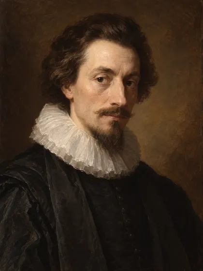 Artistic interpretation of John Donne