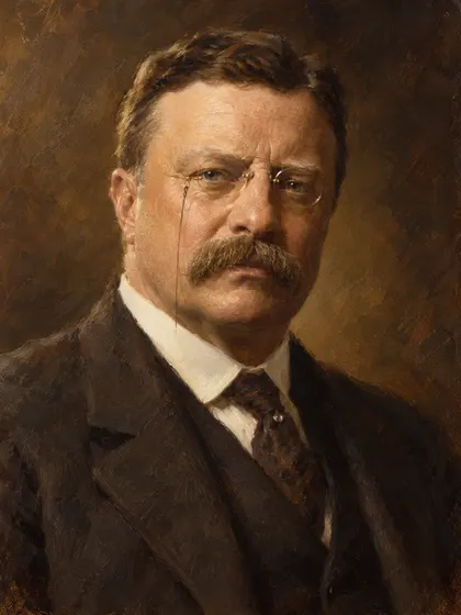 Artistic interpretation of Theodore Roosevelt