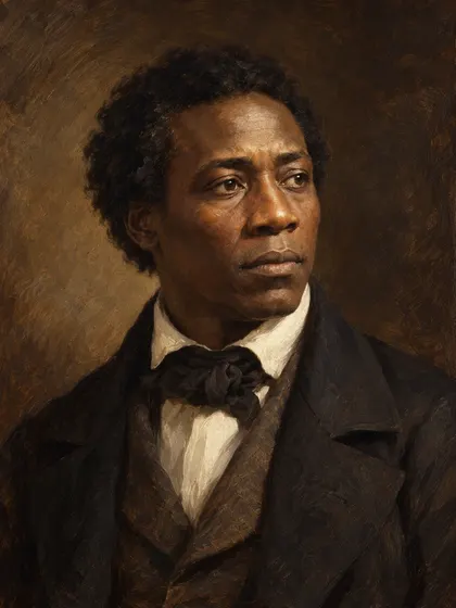 Artistic interpretation of Solomon Northup