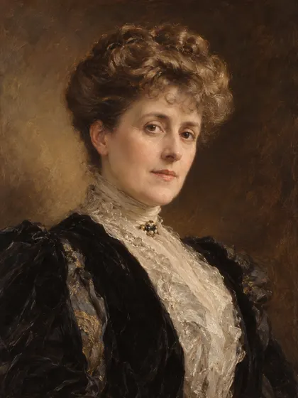 Artistic interpretation of Edith Wharton