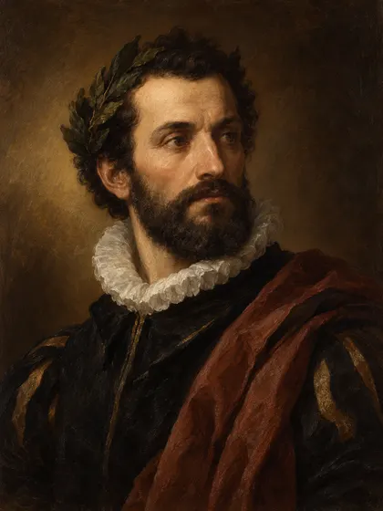 Artistic interpretation of Luís de Camões