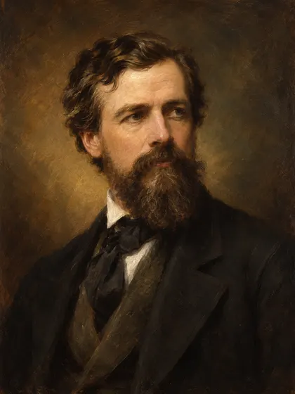 Artistic interpretation of George Alfred Townsend