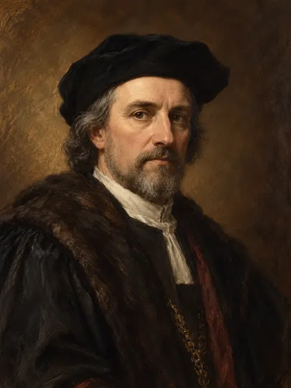 Artistic interpretation of John Barbour
