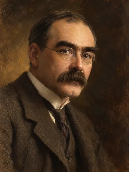 Artistic interpretation of Rudyard Kipling