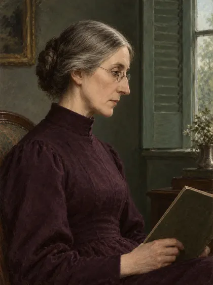 Artistic interpretation of Jane G. Austin