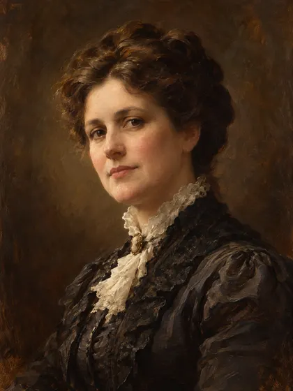 Artistic interpretation of Mrs. Alex. McVeigh Miller
