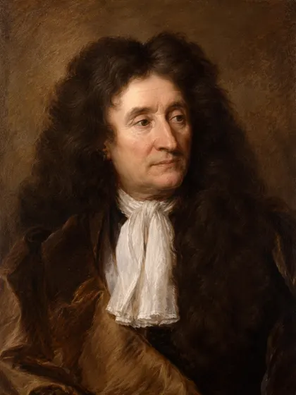 Artistic interpretation of Jean de La Fontaine