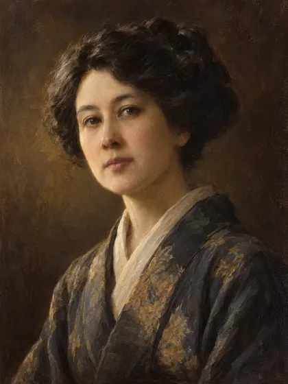 Artistic interpretation of Yei Theodora Ozaki