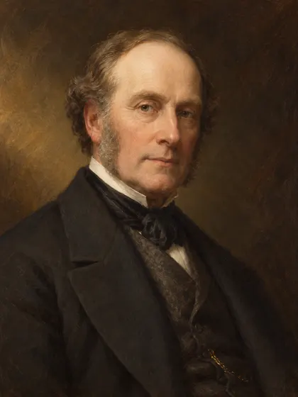 Artistic interpretation of Baron Edward Hugessen Knatchbull-Hugessen Brabourne