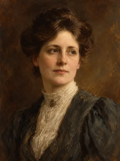 Artistic interpretation of Edith Allonby