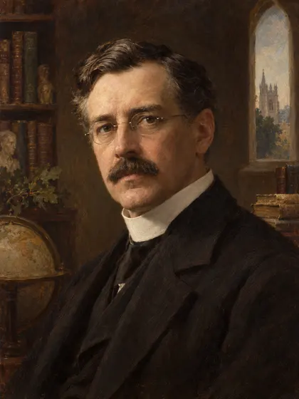 Artistic interpretation of William J. Long