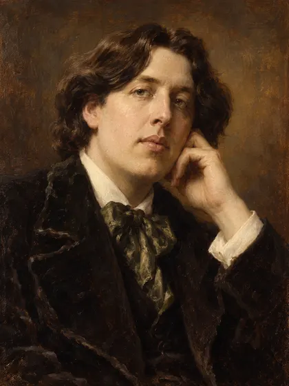 Artistic interpretation of Oscar Wilde