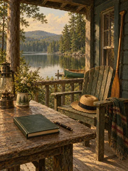 Symbolic literary illustration for Gertrude Hall Brownell