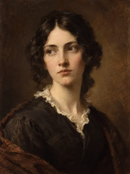 Artistic interpretation of Emily Brontë