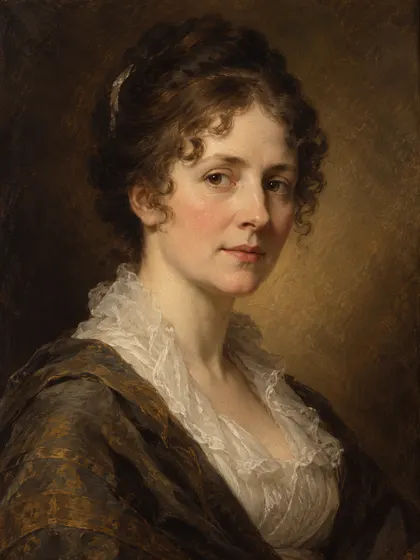 Artistic interpretation of Ann Ward Radcliffe