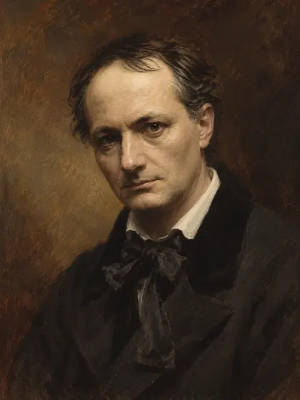 Artistic interpretation of Charles Baudelaire