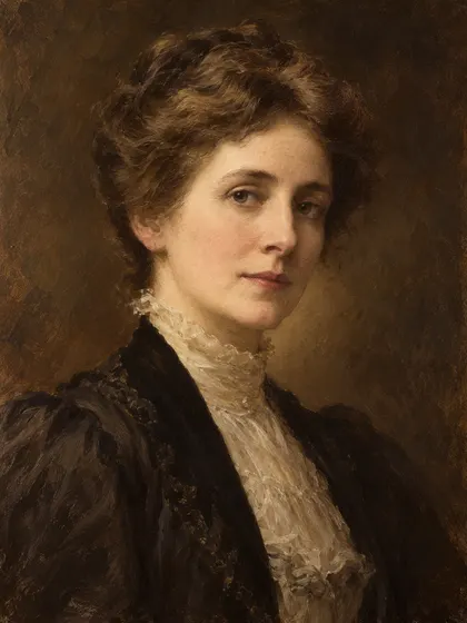 Artistic interpretation of Maud Howe Elliott