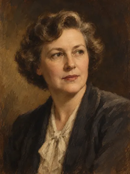 Artistic interpretation of Margaret St. Clair
