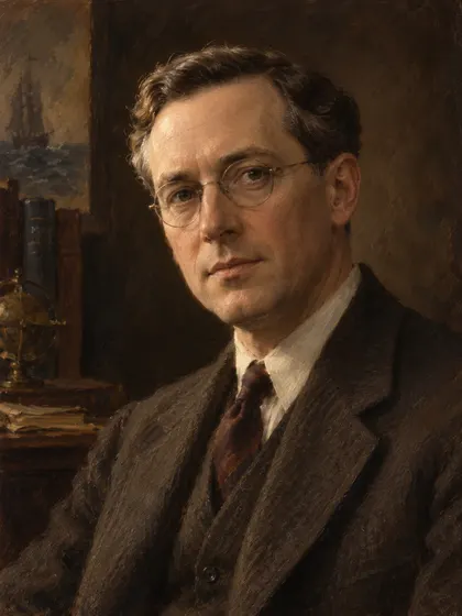 Artistic interpretation of Raymond M. Weaver