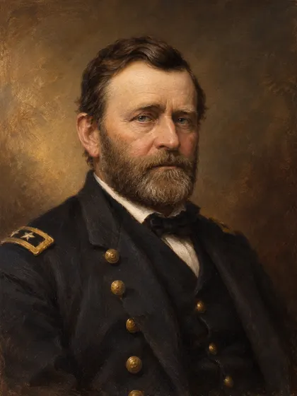Artistic interpretation of Ulysses S. Grant