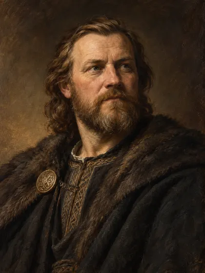 Artistic interpretation of Snorri Sturluson