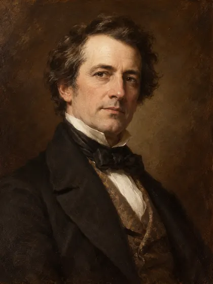 Artistic interpretation of Edmund Flagg