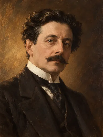 Artistic interpretation of Maurice Leblanc