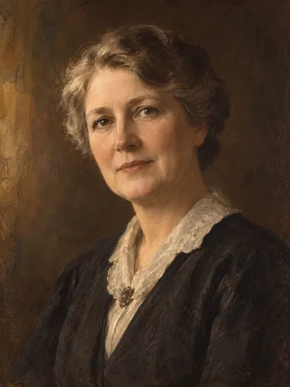 Artistic interpretation of Gertrude Chandler Warner
